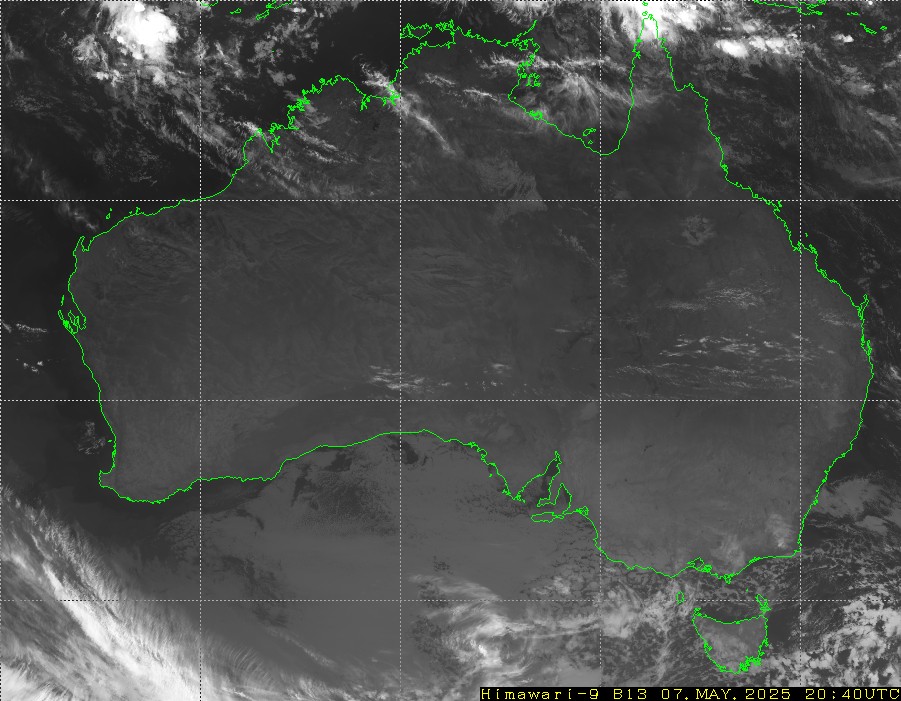 Himawari - Australia - infrared