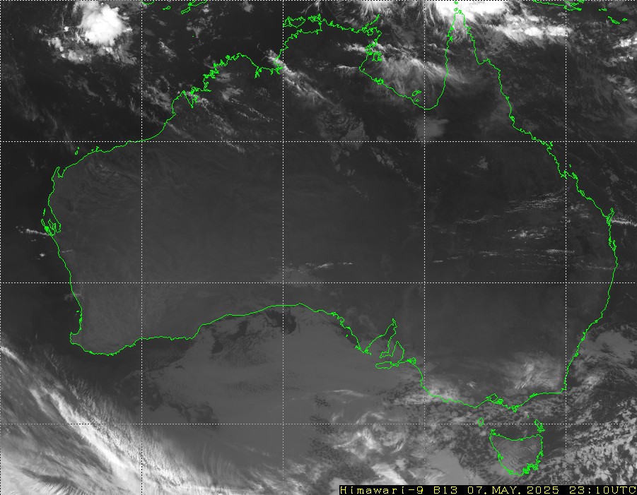 Himawari - Australien - Infrarot