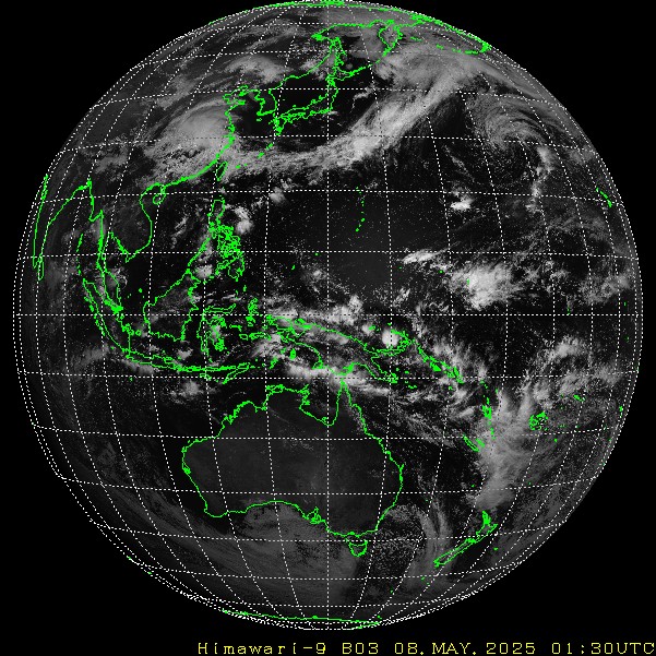 Himawari - Pełny dysk - widzialne