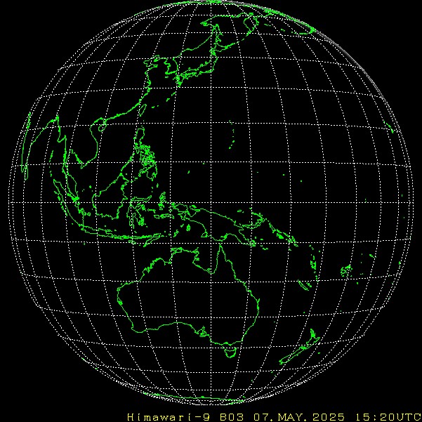 Himawari - Full disk - visible