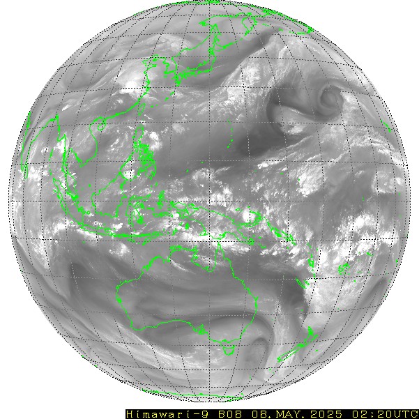 Himawari - disc complet - vapor d'aigua