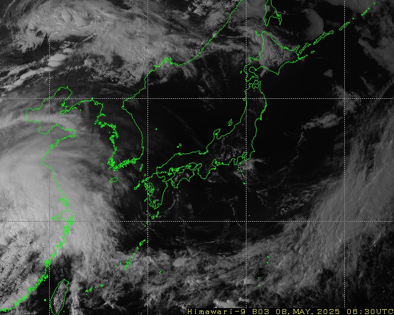 Himawari - เอเชียตะวันออก - ที่ตามองเห็นได้