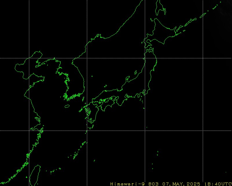 Himawari - Eastern Asia - visible