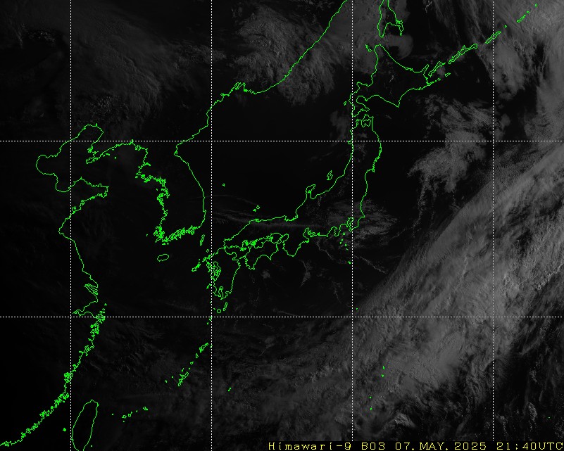 Himawari - Asia de Est - vizibil