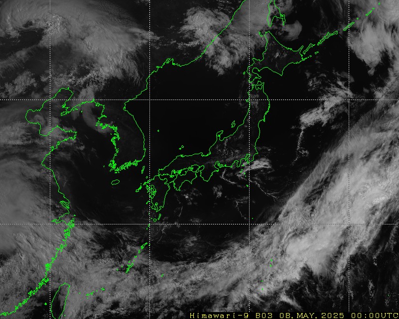 Himawari - Asia orientale - visibile