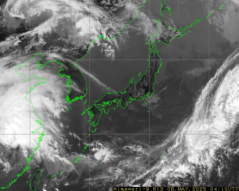 Himawari - Eastern Asia - infrared