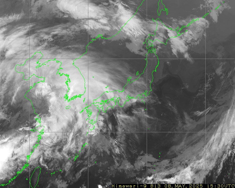 Himawari - Eastern Asia - infrared