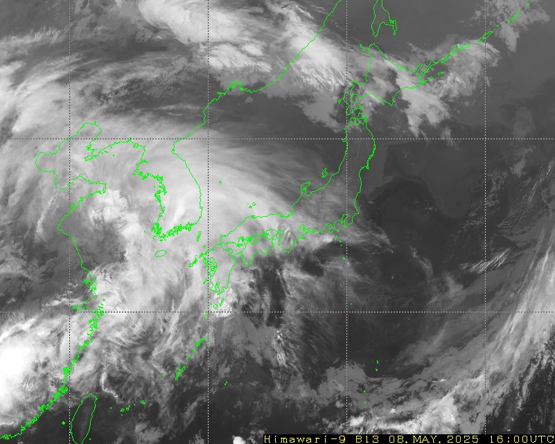 Himawari - Asia orientale - infrarosso