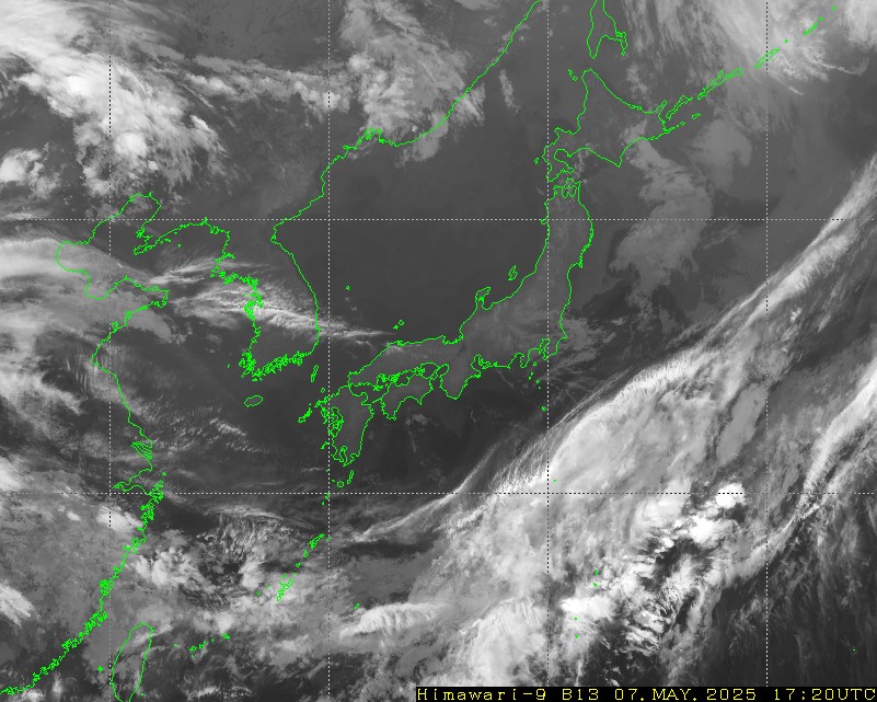 Himawari - Itä-Aasia - infrapuna