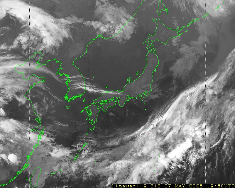 Himawari - Eastern Asia - infrared