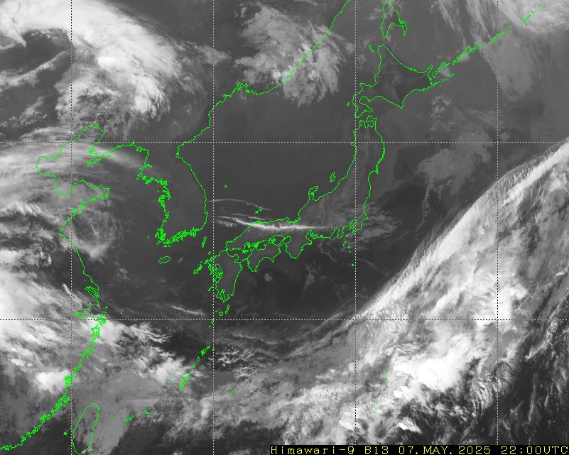 Himawari - Oost-Azië - infrarood