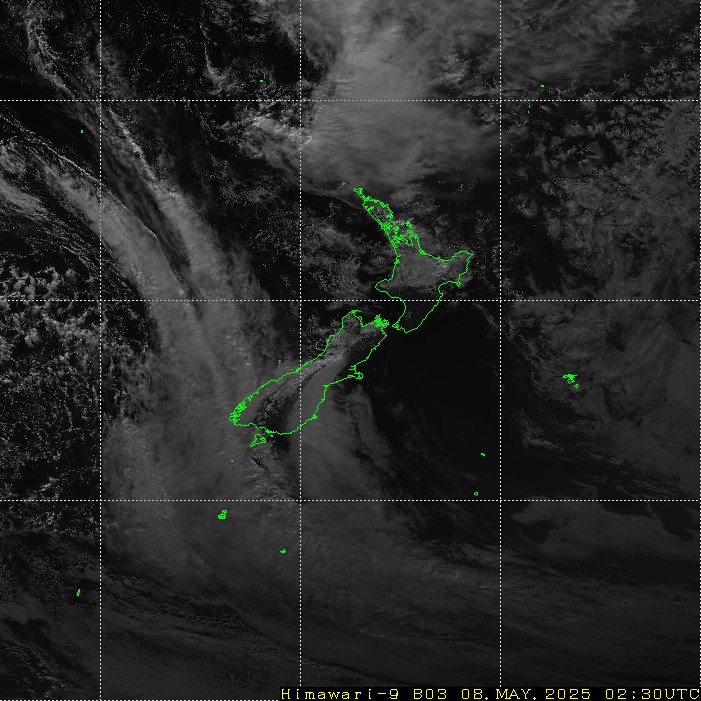 Himawari - Nueva Zelanda - visible