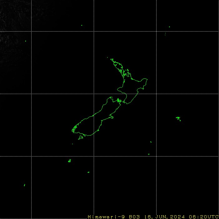 Himawari - Új-Zéland - látható
