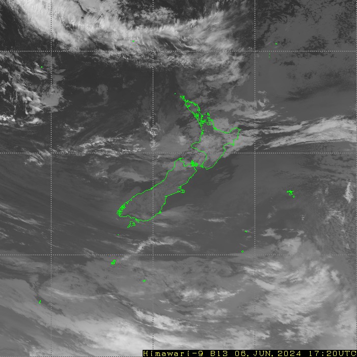Himawari - Nuova Zelanda - infrarosso