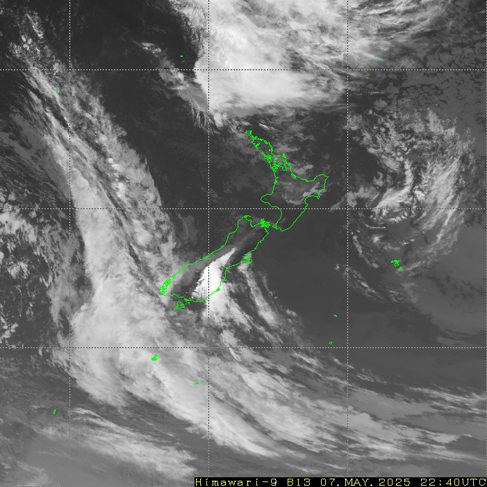Himawari - Nova Zelanda - infraroja