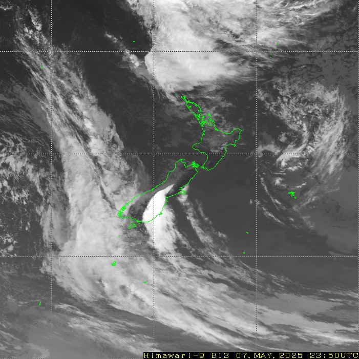 Himawari - Uusi-Seelanti - infrapuna