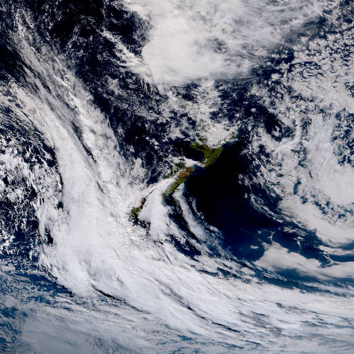 True colour satellite imagery for 11:00am on 1 May 2025
