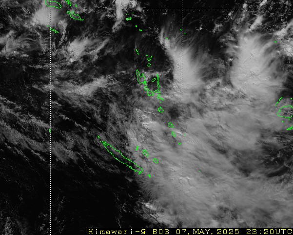 Himawari - Nieuw-Caledonië, Vanuatu - zichtbaar