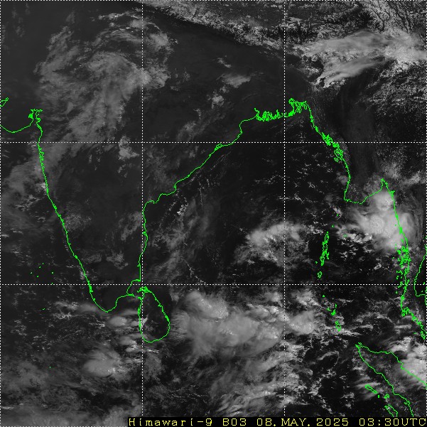 Himawari - India - látható