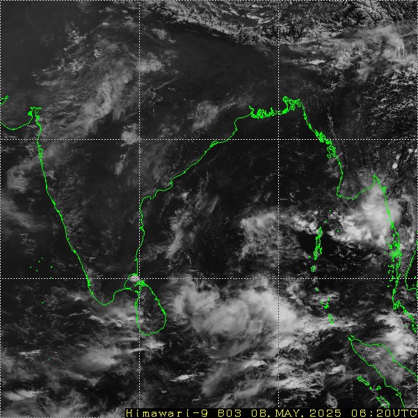 Himawari - Indien - Visuell