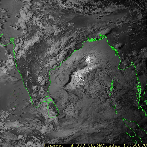 Himawari - Índia - visible