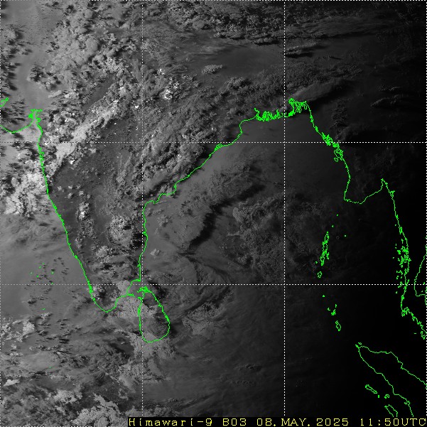 Himawari - India - visible