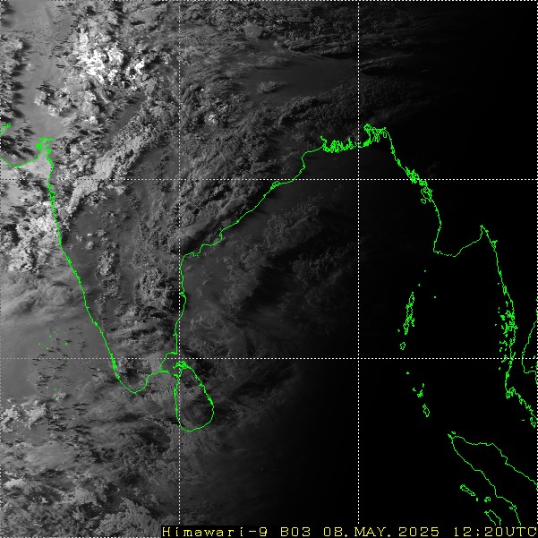 Himawari - India - zichtbaar