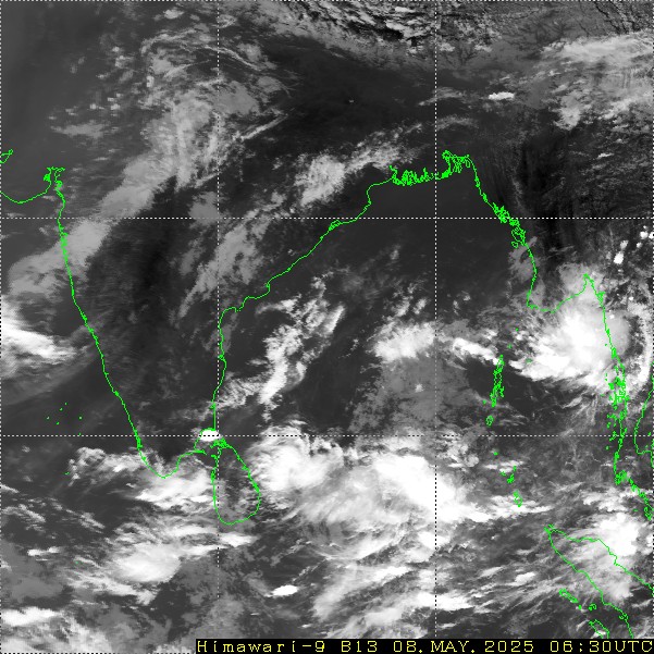 Himawari - India - infraroşu