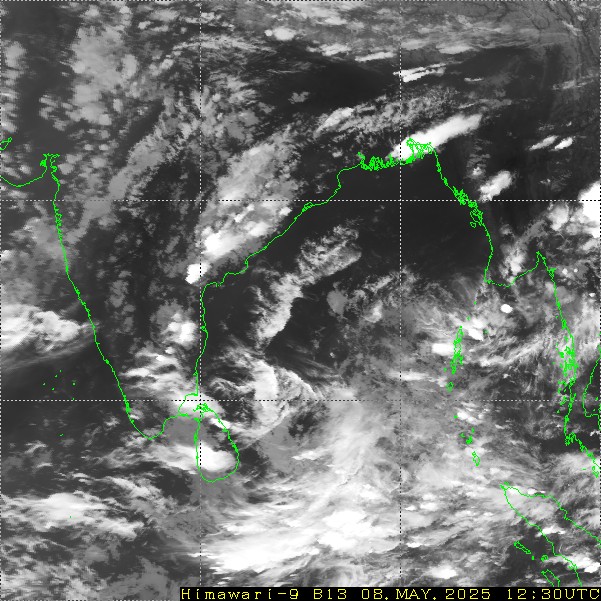 Himawari - India - infravörös