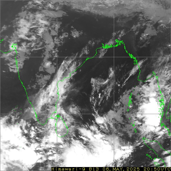 Himawari - Índia - infraroja