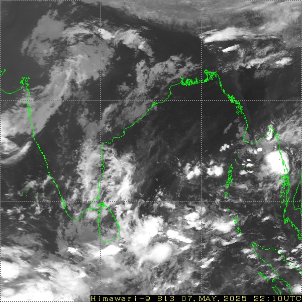 Himawari - India - infrarood