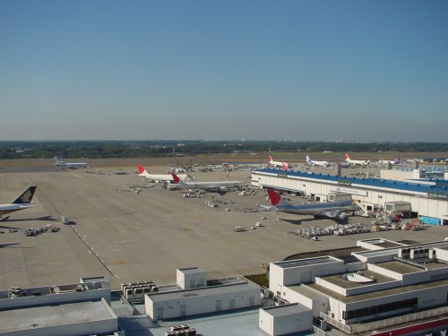 霧のない空港