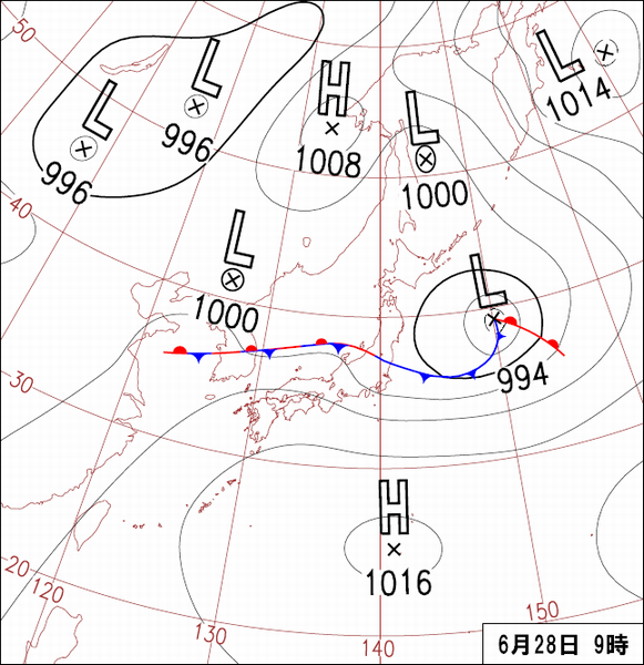 天気図