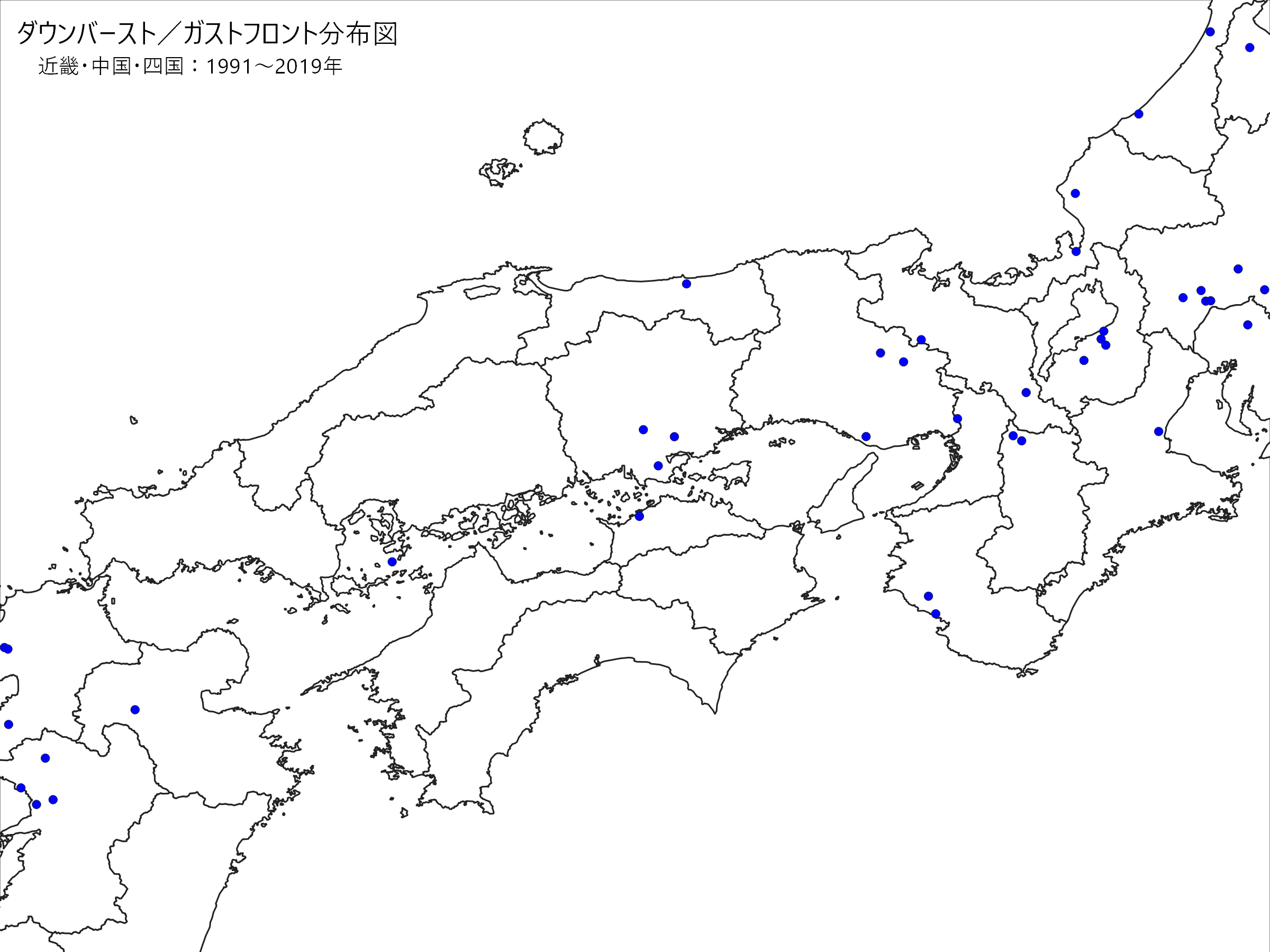 気象庁 突風分布図 気象庁 突風分布図