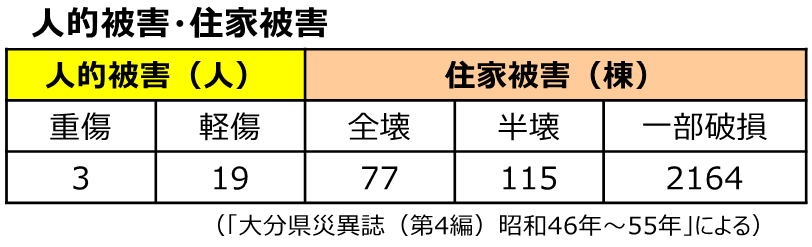 被害の表