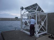 鮎川（臨時）の作業状況