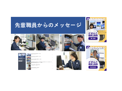 先輩職員からのメッセージ
