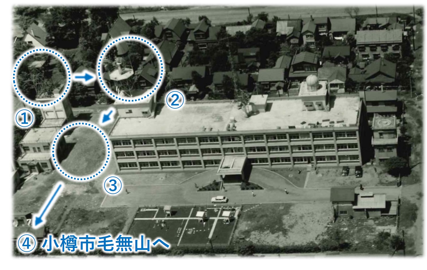 1963年 札幌気象レーダー
