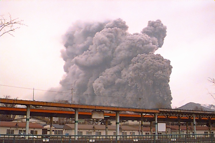 2000年 有珠山噴火
