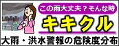大雨・洪水警報の危険度分布