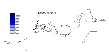 期間降水量