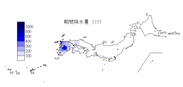期間降水量