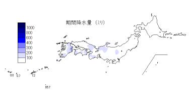 期間降水量