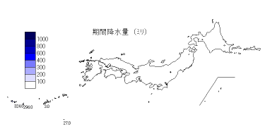 期間降水量