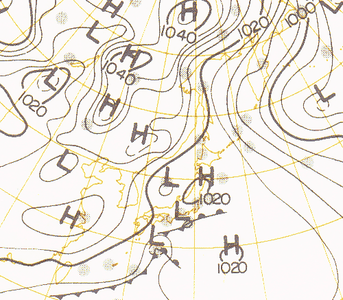 天気図