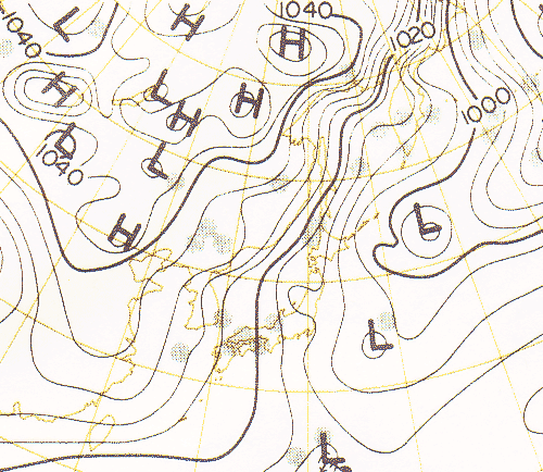 天気図