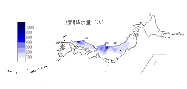 期間降水量