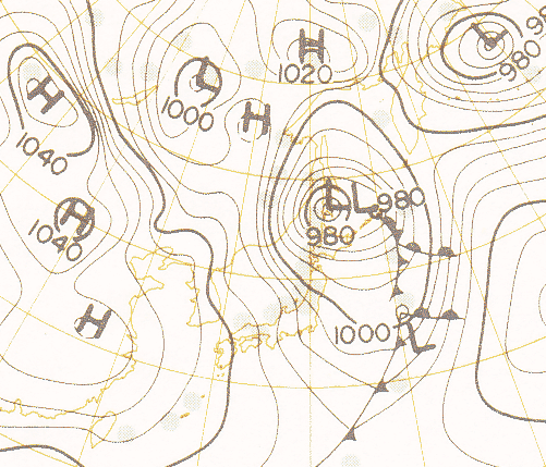 天気図