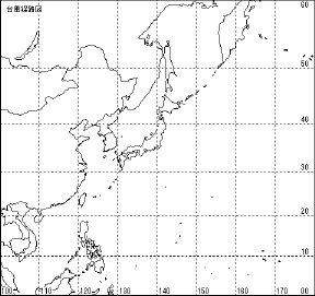 台風経路図