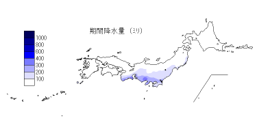 期間降水量